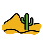 Desert SVG Icon